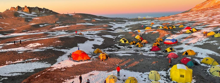 Aconcagua Camp 2. Photo pulled from Madison Mountaineering Archive.