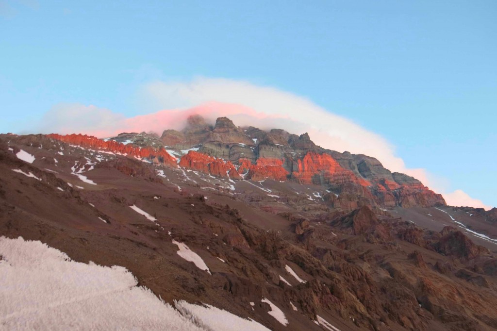 Aconcagua from Plaza Mulas base camp.jpg