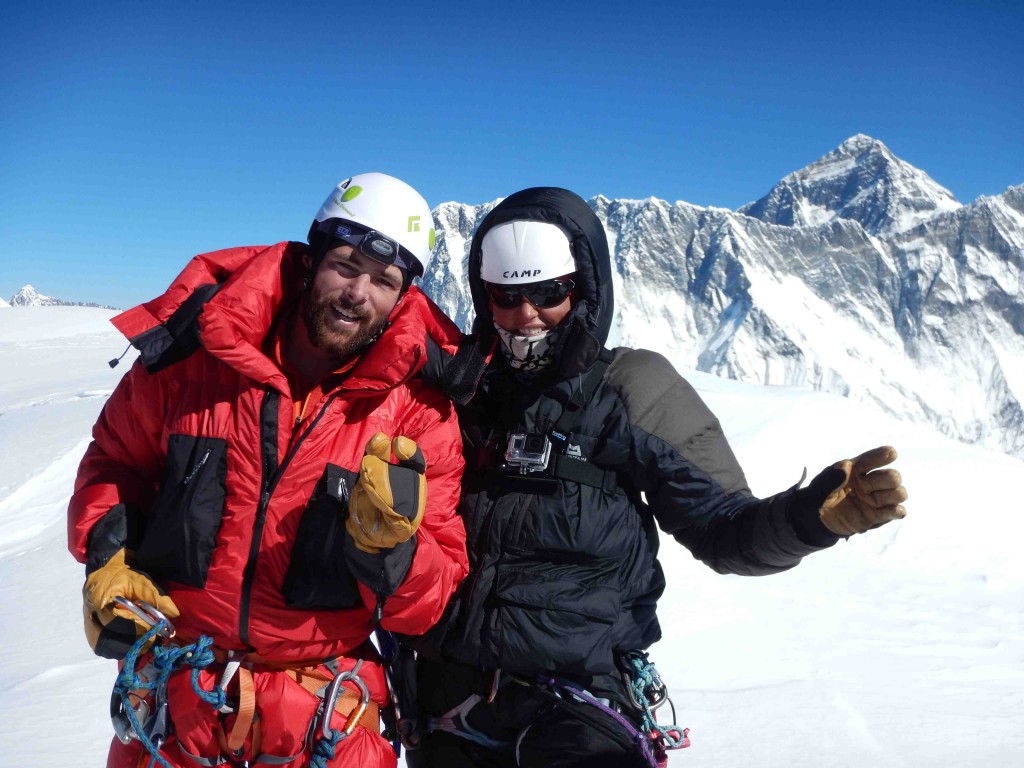 Ama Dablam: Ben and Vibeke on the summit