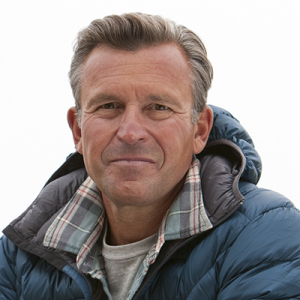 head shot of Ed Viesturs