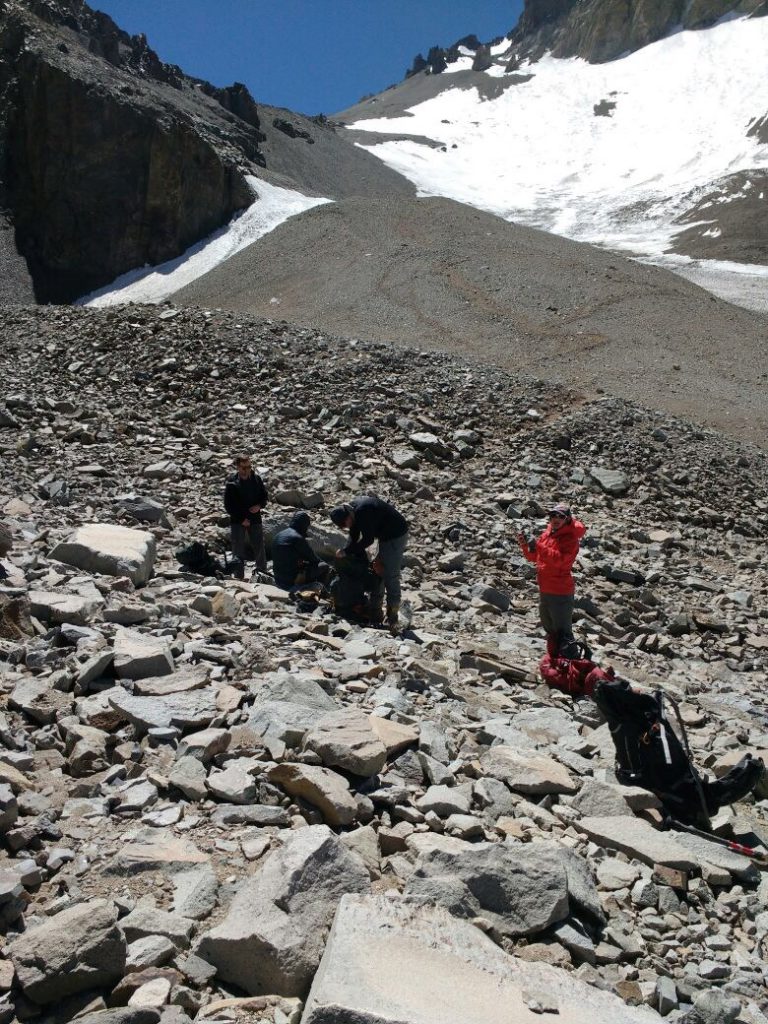 Aconcagua climbers