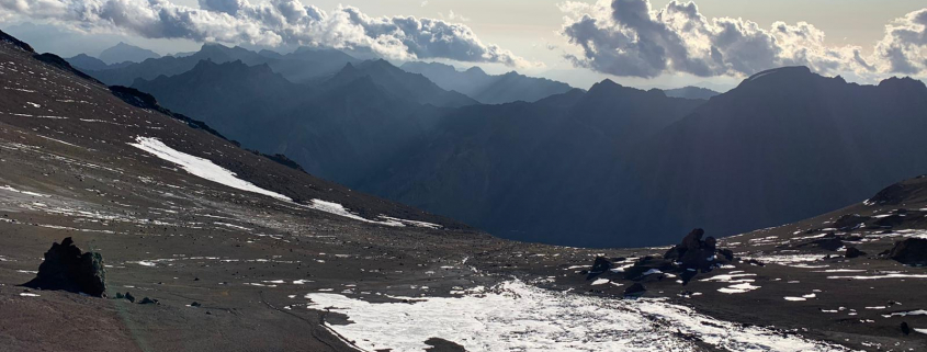 The view from Aconcagua Camp 2