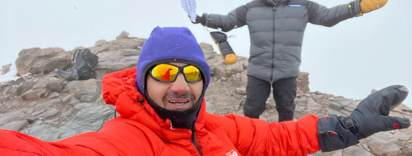 Summit photo on Aconcagua!