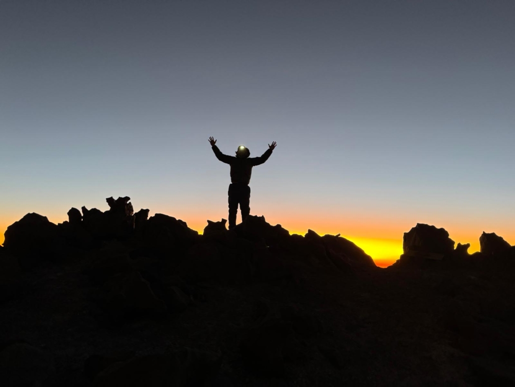 Sunset on Aconcagua!